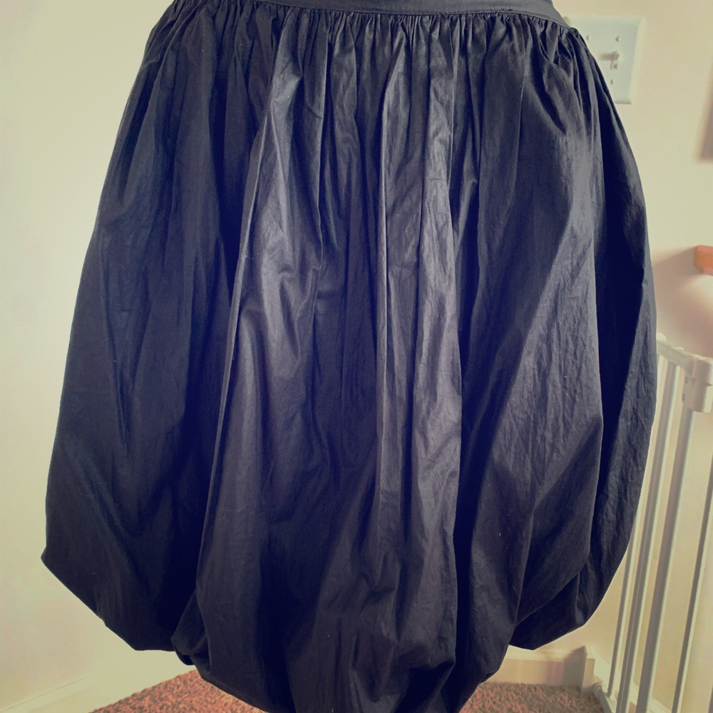 NWT black “bubble” skirt